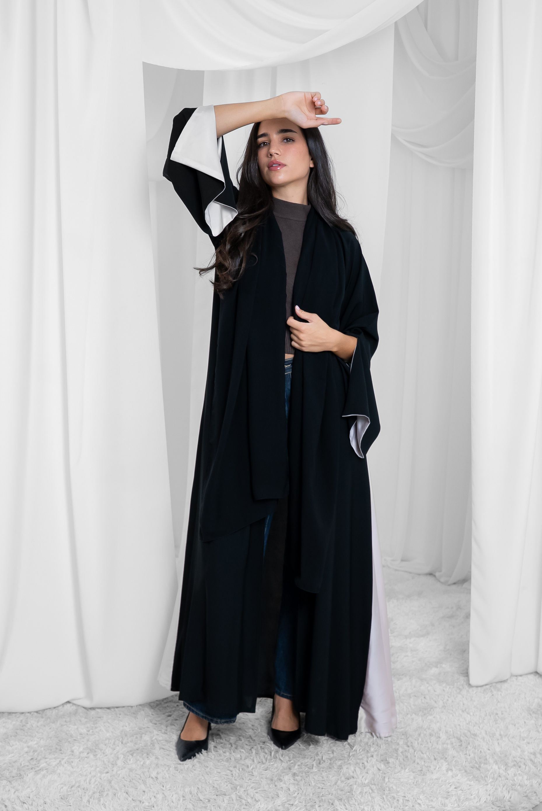 Classic Split Abaya